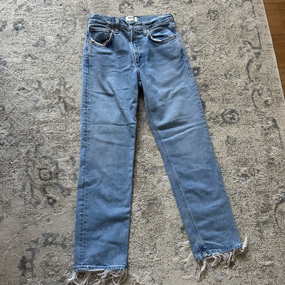 Agolde Mid Rise Jeans, Size 25